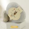 Angela África cavalo bebê mar linha fina cachecol xale de pelúcia tecido à mão linha de suéter linha de caxemira 25g