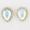 Acessórios Yiwu Girassol Ponto Acrílico Diamante Gota d'Água Tipo Diamante Costurado à Mão DIY Joias Artesanais Acessórios para Roupas Cabelo