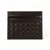 Cartera para Hombres con Patrón Tejido Hecho a Mano Retro, Ranuras Múltiples para Tarjetas, Portatarjetas Bancarias de Negocio, Portatarjeta de Identificación, Regalo para Reunión Anual de la Empresa