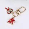 Série de Natal Transfronteiriça Europeia e Americana Conjunto de Joias Colar Pulseira Brincos Presente de Feriado Acessórios de Vestuário Pingente