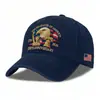 Gorra de Béisbol Bordada con Logo del 250 Aniversario Americano Transfronterizo, Visera Solar para Exteriores, Gorra Versátil de Estilo Americano, Visera Dura