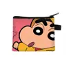 Nuevo Monedero de Dibujos Animados Crayon Shin-Chan para Estudiantes Hombres y Mujeres Bolsa de Almacenamiento de Poliéster Bolsa de Almacenamiento Personalizada de Moda Venta al por Mayor Caliente