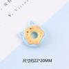 Grampo de Cabelo Coala Fofo Coelho Creme Donut Desenho Animado Material Artesanal Acessórios de Joias DIY Adesivos de Geladeira Brincar