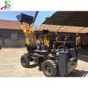 Carregadeira de canteiro de obras Tipo 910, uma máquina, alimentador de concreto multiuso, garra para toras florestais