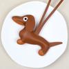 Llavero Colgante Perro Salchicha Bolso de Mascota Llavero de Cuero Funda de Teléfono Decoración de Bolso Adorno Colgante Creativo