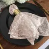 Lentejuelas Brillantes de 3 mm Servilletas de 20*20 Pulgadas/50*50 Cm Decoración de Mesa para Fiesta de Hotel Servilletas de Gama Alta