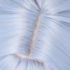 Peruca Jifu Rose Net Buraco de Coelho Cos Wig Clipe Boca de Tigre Azul Peruca de Rabo de Cavalo Duplo Gradiente