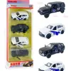Supermercado Mismo Estilo Aleación Apertura de Puerta Modelo de Coche Set Juguete Autobús Escolar Transfronterizo Amazon Nuevo Producto Venta Caliente