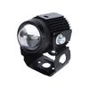 Luz de Modificación de Faro LED de Doble Lente Brillante para Motocicleta, Carcasa de Aluminio, Haz Alto y Bajo Externo, Faro Delantero de 9V-85V