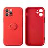 Funda de Silicona Imitación para Teléfono, Cobertura Total, Color Sólido, Anillo Integrado, Adecuada para Huawei Mate40, Antideslizante, Antihuellas
