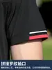 Pgm Golf Camisas Polo de Manga Corta para Hombre de Primavera y Verano Tejido Elástico Camiseta Deportiva