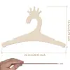 Colgante de Ropa para Niños de Madera Oso Percha de Ropa para Niños de Madera Colgante Creativo para el Hogar Decoración DIY para Habitación de Niños