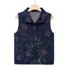 Chaleco Elegante para Madres de Mediana Edad, Ropa Exterior de Primavera y Otoño, Nueva Moda 2026 Chaqueta Chaleco de Mezclilla para Mujeres Mayores