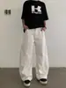 Fabricante Original Moda Harajuku Moderno Patchwork Plisado Hebilla Ajustable Scimitar Jeans Elegante Estilo Japonés Popular