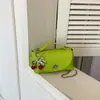 Bolso Femenino de Nicho Estilo Coreano Transfronterizo Moda Verano 2026 Bolso Cuadrado Pequeño con Cadena Bolso Cuadrado Pequeño Cruzado de Hombro Único Casual Simple