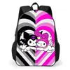 Transfronteiriça nova Sanrio kuromi kuromi mochila escolar mochila de estudante mochila de escola primária uma geração de cabelo