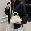 Bolso Estética Retro Primavera Mujer 2025 Nuevo de Moda Coreano Bandolera Bolso Bowling Cruzado Casual Bolso Concha