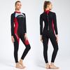 Traje de Buceo Flotante Profundo de 3MM para Exteriores a Prueba de Frío e Impermeable, Protección Solar para Madre, Surf, Natación Invernal, Traje de Natación Cálido de Manga Larga para Mujer