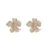 Oferta especial: Pendientes de Flor de Gardenia Suave, Estilo Francés, Diseño Simple y de Nicho, Exquisitos, Dulces, Frescos y con Sensación de Alta Gama