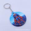 Superman algodón doble cara redondo llavero anillo bolsa colgante juguete al por mayor pequeños adornos regalo una generación de pelo