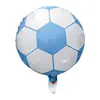 Nuevo Globo Cruzado Forma de Balón de Fútbol Decoración 18 pulgadas Suministros para Fiesta Copa Europea En Stock
