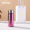 Taza Térmica de Negocios de Gama Alta Ultra Ligera Portátil de Bolsillo de Titanio Puro con Aislamiento al Vacío y un Diseño Elegante