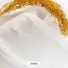 Tela de gasa no transparente falda de verano con caída tela para ropa forro entretela falda de gasa negra blanca tela para manualidades