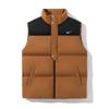 Deportes de Invierno Ocio Pareja Moda Chaleco de Algodón para Hombre Color Combinado Nuevo Pareja Calidad Abrigo Moderno Mujer