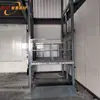 Instalação Externa de Elevador Hidráulico Plataforma Elevatória Fixa para Carga Oficina Fábrica Pequena Simples Plataforma Elevatória Fixa