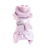 Ropa Daifa para perros otoño e invierno moda suéter para mascotas ropa de algodón acolchado de cuatro patas ropa para gatos chaqueta acolchada de algodón para cachorros fábrica 1174