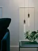 Celebridad de Internet Lujo Ligero Simple Moderno Lámpara de Mesita de Noche para Dormitorio Sala de Estar Bar Comedor Pared de Fondo Candelabro Pequeño de Cristal