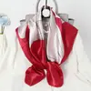 Bufanda de Regalo 90 Bufanda Cuadrada Grande Bufanda de Satén Imitación Seda Bufanda de Verano Estampada Bufanda de Seda Versátil Bolso Pañuelo para la Cabeza Bufanda