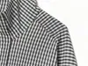Venta al por mayor Verano 2026 Nueva Ropa Femenina Estilo Europeo y Americano, Chaqueta Suelta de Cuello Alto Cuadros Bloque de Color, Color de Imagen 1885