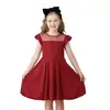 Vestido de Fiesta de Verano 2026 Vestidos para Niñas Disfraces de Performance Infantiles Malla con Volantes Encaje Princesa