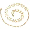 Nueva Cadena de Cintura Estrella de Metal Retro de Nicho Accesorios para Mujer Decoración de Cinturón para Jeans Falda Corta Vestido Moderno