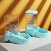 Dispensador de Agua para Gatos Alimentador Automático Bebedero Dispensador de Agua para Perros Agua Fluyendo Desenchufado Cuenco para Perros Suministros