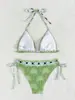Nuevo traje de baño bikini sexy de dos piezas estilo europeo y americano para mujer 2027, con un diseño sofisticado y un corte favorecedor, perfecto para vacaciones en la playa