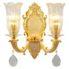 Lustre de Cristal Francês Estilo Europeu Lâmpada para Sala de Estar Lâmpada de Luxo Leve Novo Estilo Lâmpada para Hall de Entrada de Restaurante Quarto de Vila