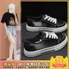 Zapatos de Lona Transpirables Blancos con Grulla de Almohada 2026 Nuevos Populares para Hombres y Mujeres, Tenis con Cordones Retro de Moda para Deportes Casuales