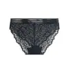 Calcinhas Sexy de Renda Mais Vendidas no Exterior, Tanga Feminina Semi-Transparente Vazada, Atacado de Lingerie Plus Size Estrangeira Europeia e Americana