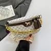 Nova Bolsa de Câmera Casual Versátil Bolsa Quadrada Pequena 2025 Nova Carteira de Moedas Bolsa de Cintura Multifuncional Bolsa de Peito da Moda