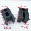 Bloque de Plástico para Ventana de Aleación de Aluminio Antiguo 828 Polea para Puertas y Ventanas Accesorios Ventana Deslizante con Bloque Antivibración Adherido