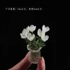 Flores de Vid en Miniatura, Flores Artificiales Hechas a Mano de Vid de Zibo, Decoraciones para Ramo del Día de la Madre, Adornos para Escritorio de Oficina