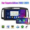 Adecuado para Toyota Allion 2002-2021 Navegador de coche Android GPS Imagen de reversa Máquina todo en uno para coche