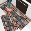 Alfombrillas de Cocina de Tira Larga Más Vendidas Juego de Dos Piezas Terciopelo de Cristal Resistentes a Manchas Antideslizantes para Platos y Tazas Anticaídas Transfronterizo