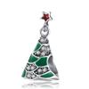 Pulsera de Árbol de Navidad de Amazon Cuentas Sueltas Joyería DIY Collar Cuentas Espaciadoras de Estrella Accesorios Pulsera de Navidad Regalo