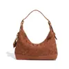 Nuevo Bolso de Hombro Suede Mate de Comercio Exterior, Bolso de Mano con Diseño de Nicho, Bolso Cruzado de Moda tipo Dumpling