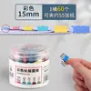 Clips para Carpetas de Colores Grandes, Clips para Carpetas Pequeños, Pinzas para Boletos, Clips de Cola de Golondrina, Clips de Cola de Fénix, Pequeños Artículos de Oficina
