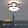 Luz de Pasillo Antigua China Luz de Corredor Luz de Entrada Madera Maciza China Pequeña Luz de Techo led Iluminación de Balcón Estilo Chino
