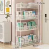 Estante de almacenamiento colgante con ruedas, carrito pequeño, estantería, adecuado para dormitorios, salas de estar y habitaciones infantiles, multicapa, armario de almacenamiento simple de gran capacidad